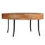 Table basse Beki avec pieds en métal