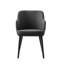 Foyer Upholstered Armchair with Wooden Base-506373474-506373484