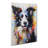 Border Collie Gestural - No Frame Print-112288151
