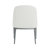 Urbina Modern Glam Upholstered Dining Chairs with Hammered Iron Legs-124279726