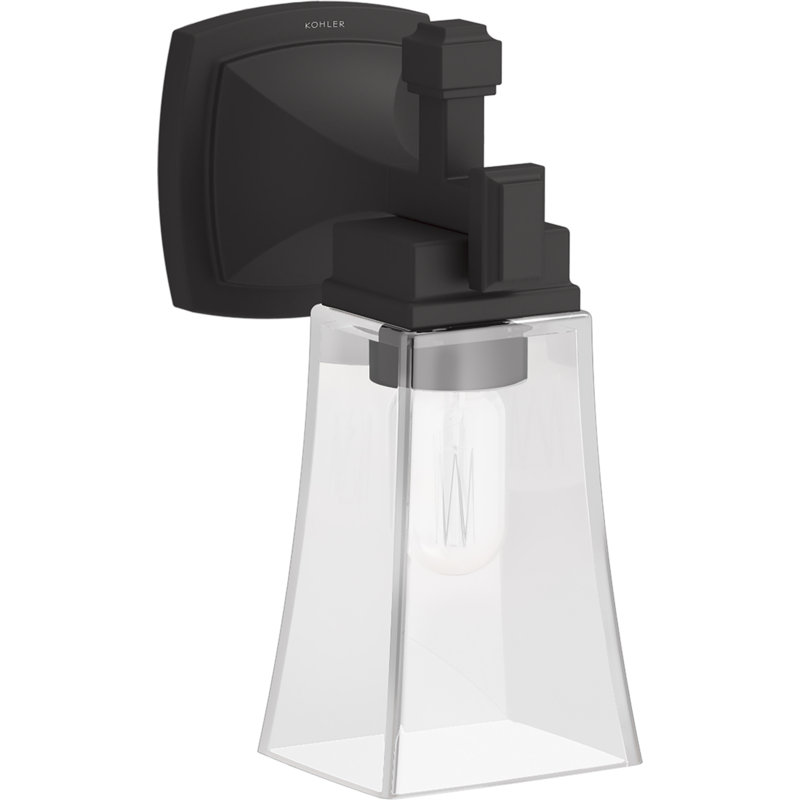 Riff 11 In. One-Light Sconce, Matte Black