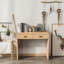 Console en bois à 2 tiroirs Gunnell