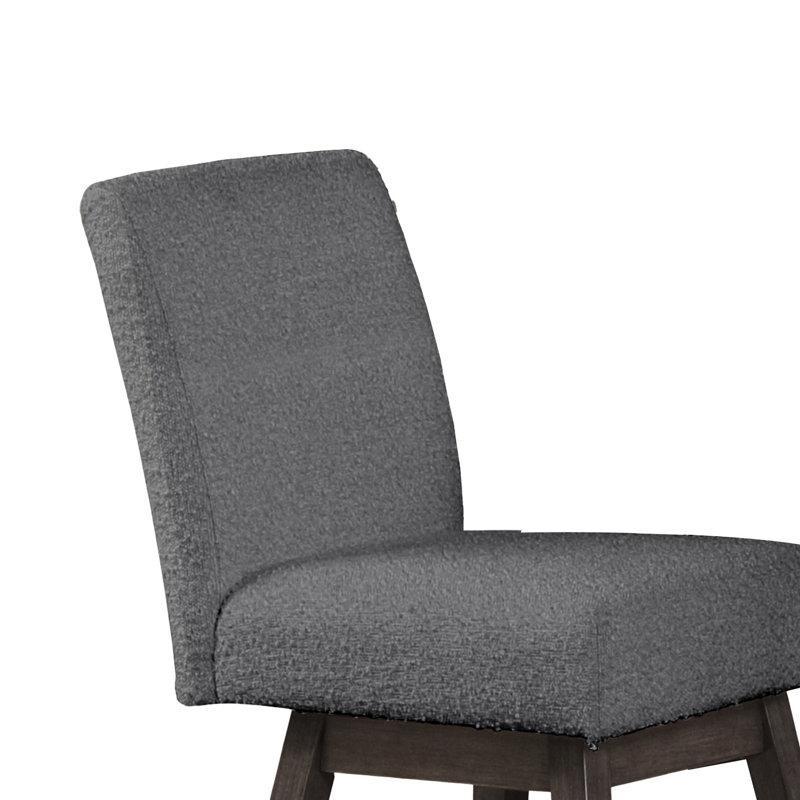 Tabouret pivotant Ghy, Gris