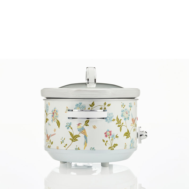 VQ - Laura Ashley 3.5L Slow Cooker, 3.5 quarts, Elveden White