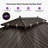 Purple Leaf Hardtop Gazebo Canopy With Netting And Curtains, With 48 Ft String Lights-102830644