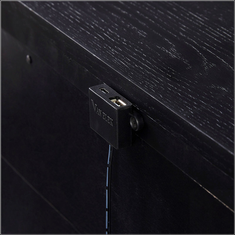 3 Drawer Nightstand With USB