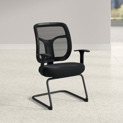 Chaise de salle d'attente en tissu avec structure en métal Apollo