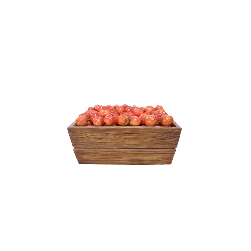 Statue pleine de pommes rouges Balee