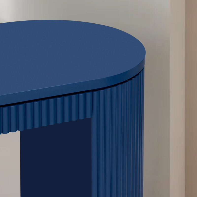 Console Table, Navy