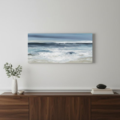 " Long Beach Shore " Painting Print