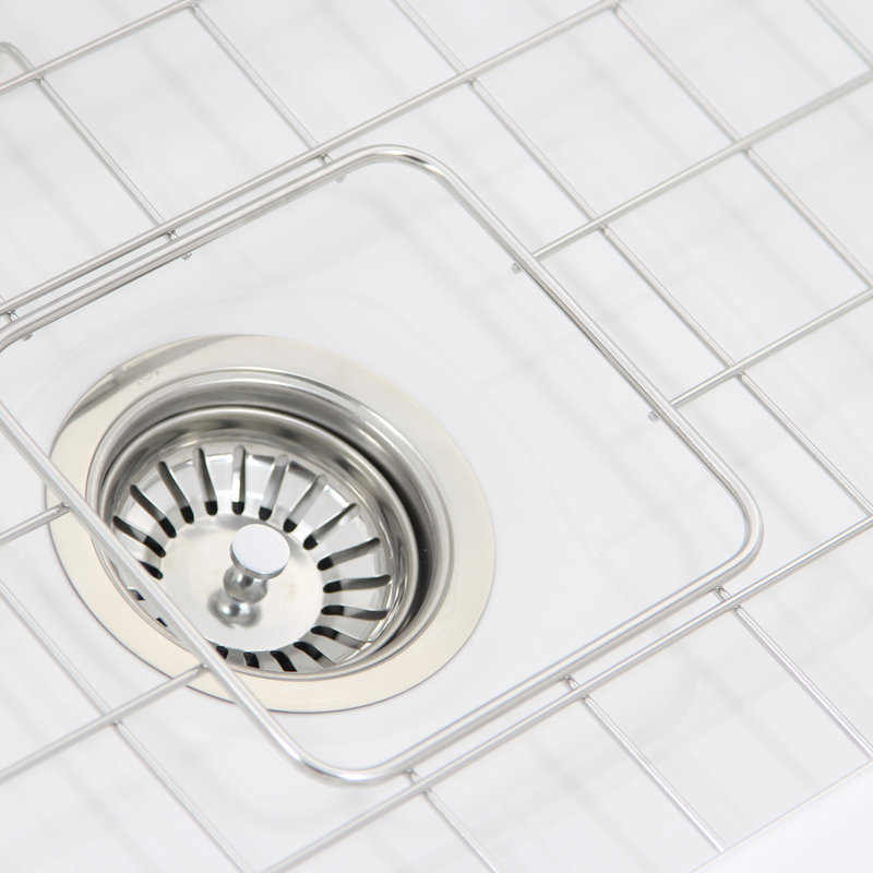 Nantucket Sinks 24-Inch Undermount Fireclay Kitchen Sink Wellfleet-2419W