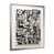 Silver Single Picture Framed