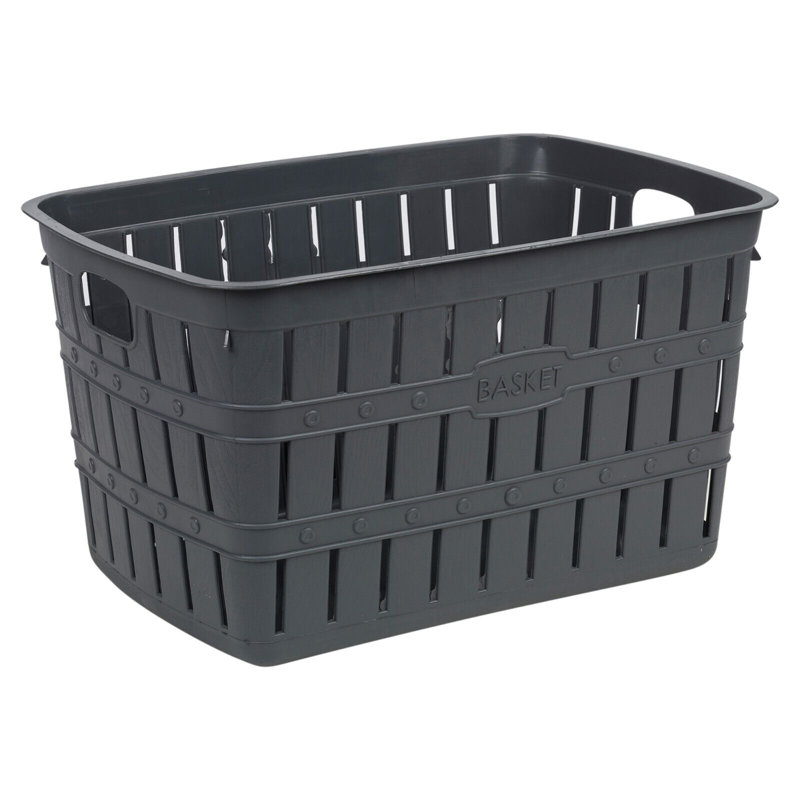 Rebrilliant Plastic Storage Tub & Tote, Anthracite