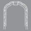 Tonnelle de jardin, arche de jardin en métal l 74,4 po x H 98,4 po