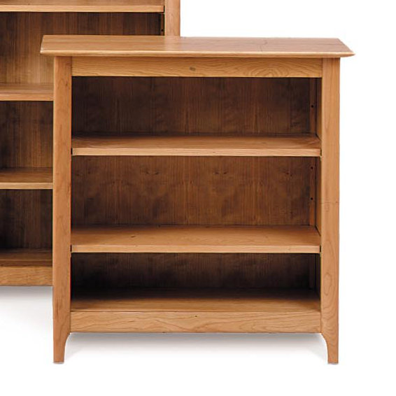 Sarah Large 6-Shelf Bookcase, Natural Cherry, 72.88" H x 34" W x 16" D, Conventional