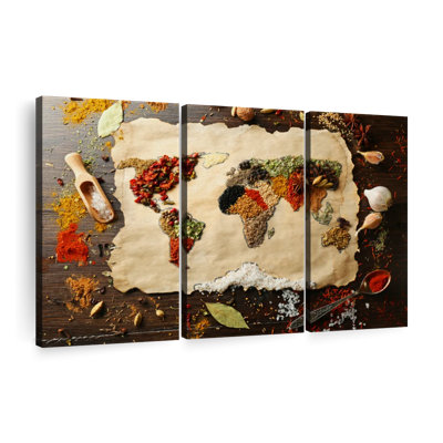 «World Spices», reproduction d'art sur toile