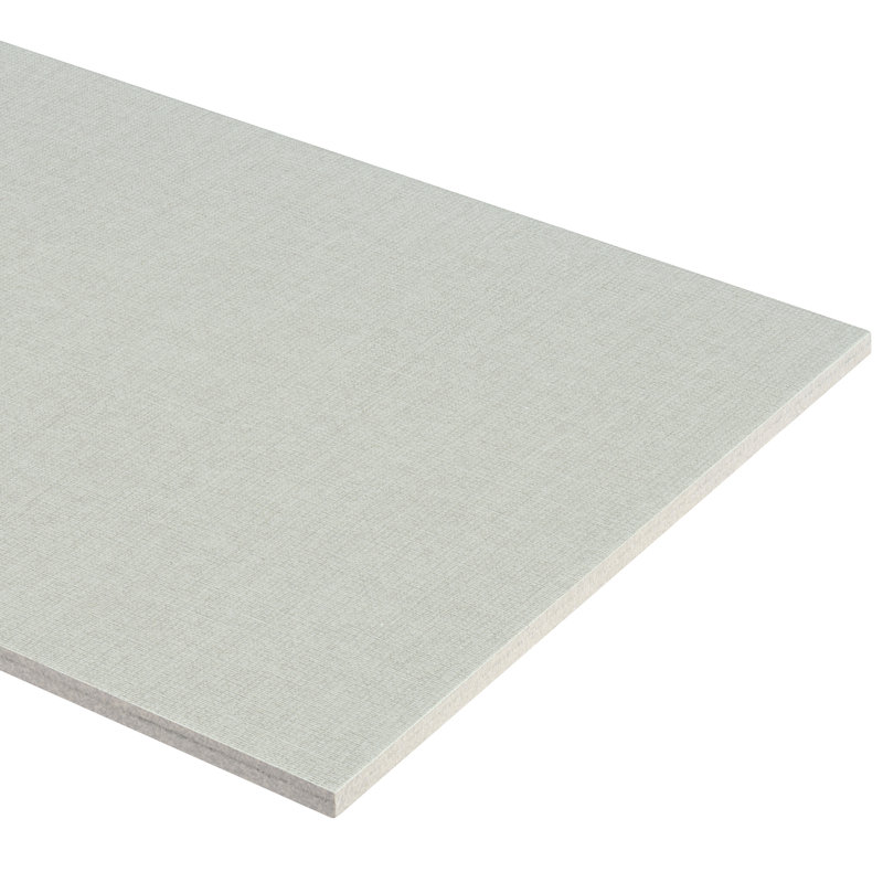 Fashion Show 12'' W x 24'' L Porcelain Fabric Look Singular Tile, Pewter
