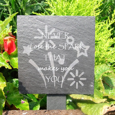 Nordheim Stone Plants & Flowers Garden Sign