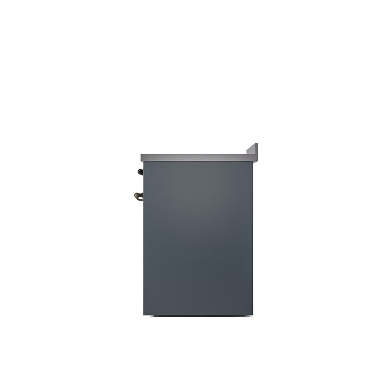 ILVE Nostalgie II 30 in Induction Range, Blue Grey/Bronze