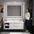LED Bathroom Vanity Mirror with Anti-Fog, Dimmable Front and Backlit Lights, Tempered Glass-780090410