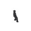 Statue panther noir occulte