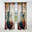Play To The Melody - Rideau moderne - Velours obscurcissant - 1 panneau-107832197