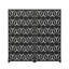 Paravent en métal H 72 po x l 35 po Carl-125396308