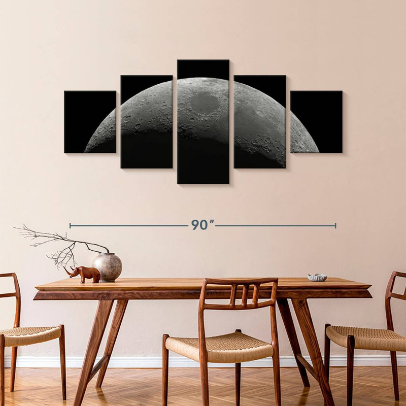 Dull Moon, 42" H x 92" W