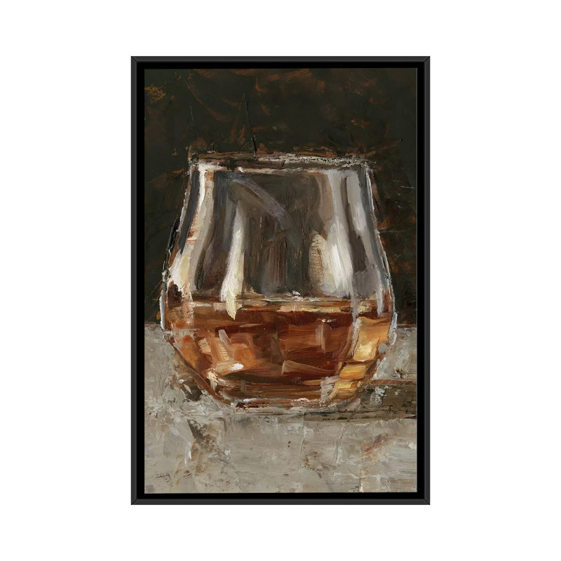 Reproduction d’art « the hard substance IV » par Ethan Harper, H 40 po x l 26 po x P 1,5 po, Toile avec cadre noir, Aucun mat