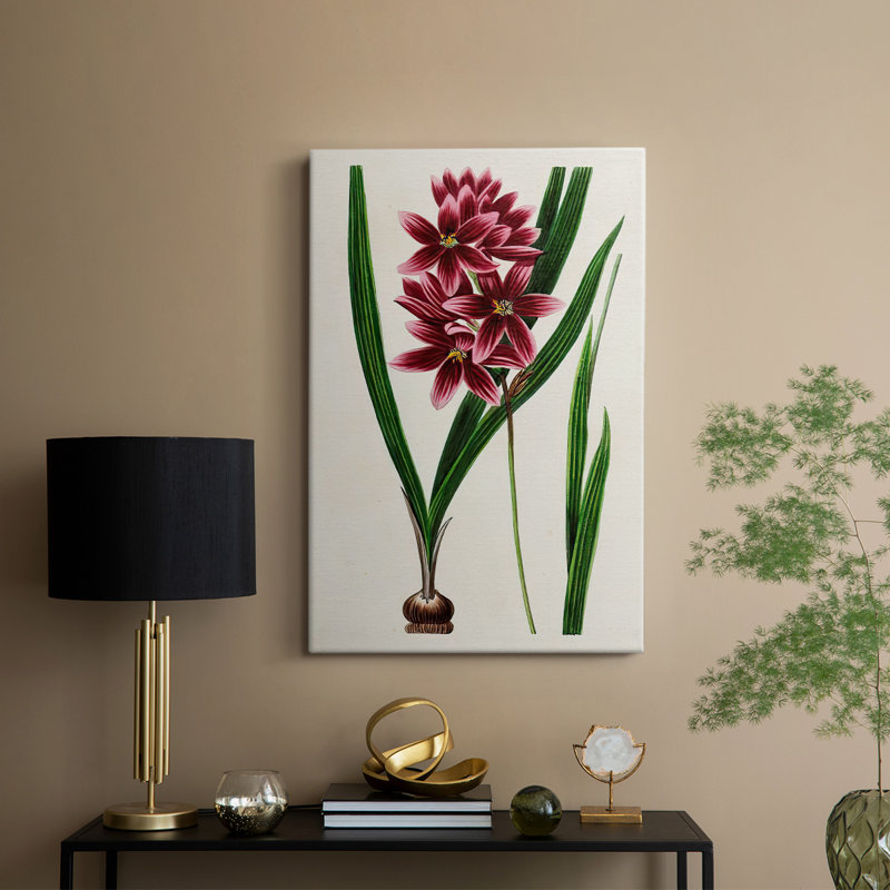 AntiqueFloralFolioV - galerie Cavas sur mesure, H 12 po x l 8 po