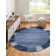 Tapis bleu clair Sahna