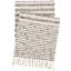 Northville Stripe Black/Ivory Throw