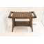 Banc de douche en teck Madalynn