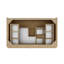 Allamari 36" W Single Vanity Base-709107921