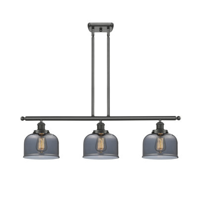 Luminaire suspendu linéaire à 3 lumières HamLake