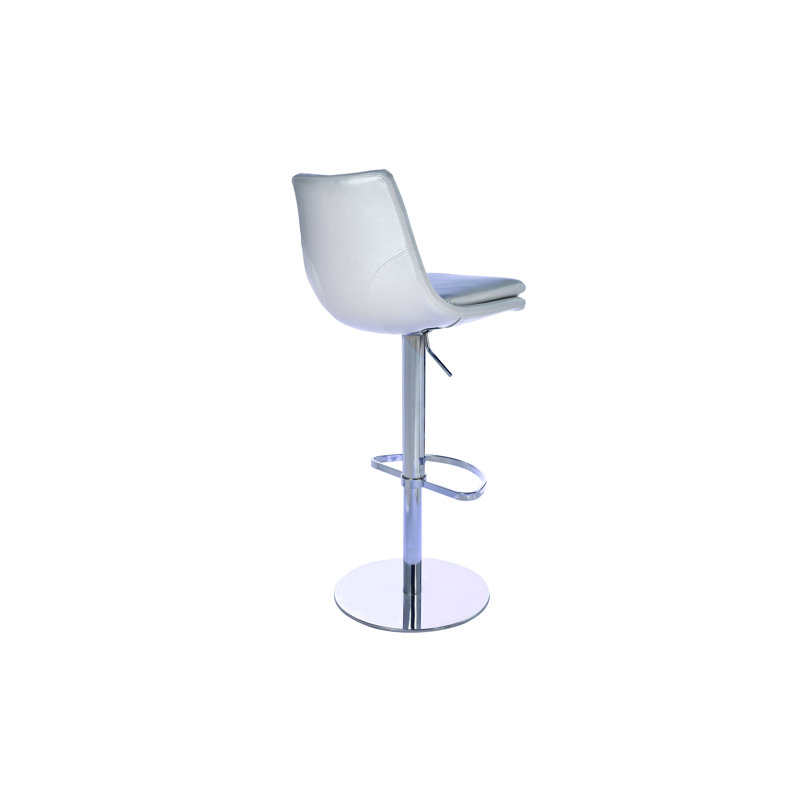 Tabouret Benny, Blanc perle
