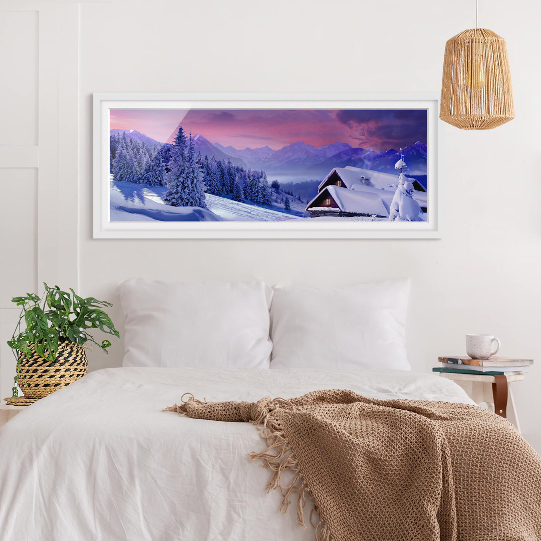 Gerahmtes Poster Christmas Dreamscape