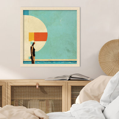 Reproduction d'art mural Mid Century Pool par Waverly