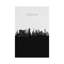 Glasgow, Scotland City Skyline by Ayse Deniz Akerman - Print on Canvas-63930013-63930019