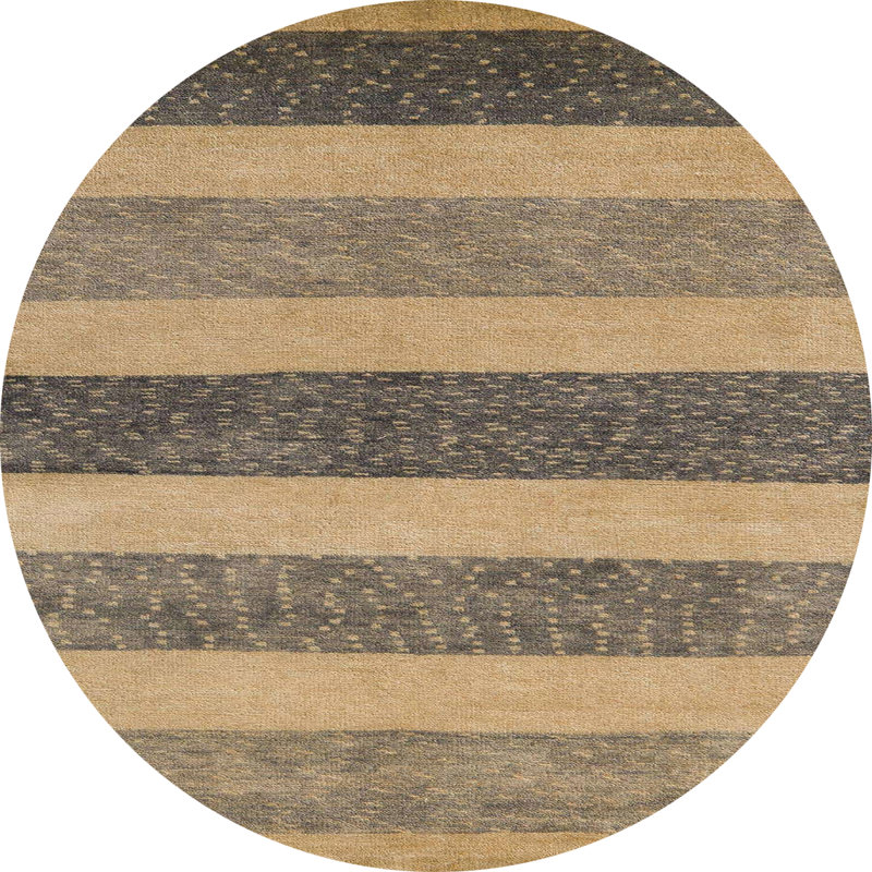 Tapis abstrait moderne 5514, Rond 5 pi