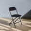 Chaise pliante empilable en résine / résine Inbox Zero Lashelle-395049546