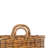 Lacak Round Rattan Decorative Storage Basket with Handles, Large-1651507494
