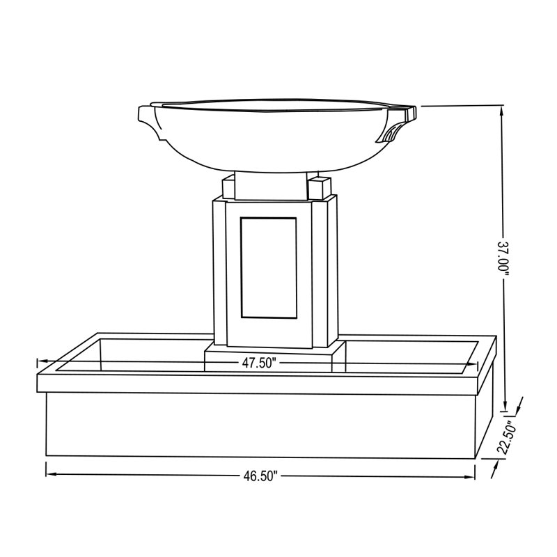 Austin Fountain, Pietra Vecchia