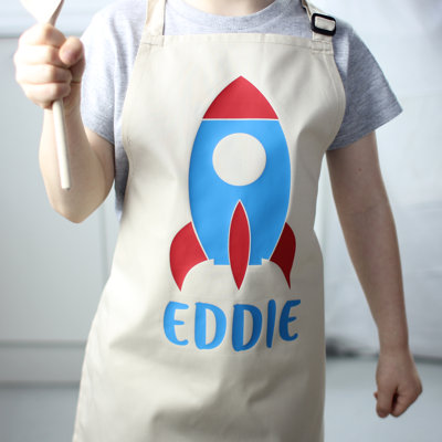 No Pattern Bib Apron