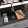 Karran Quartz 33'' X 22'' Single Bowl Drop-in Workstation Kitchen Sink