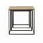 Ensemble de 3 tables gigognes