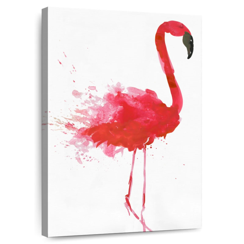 Brampt Pretty Flamingo, 36" H x 24" W