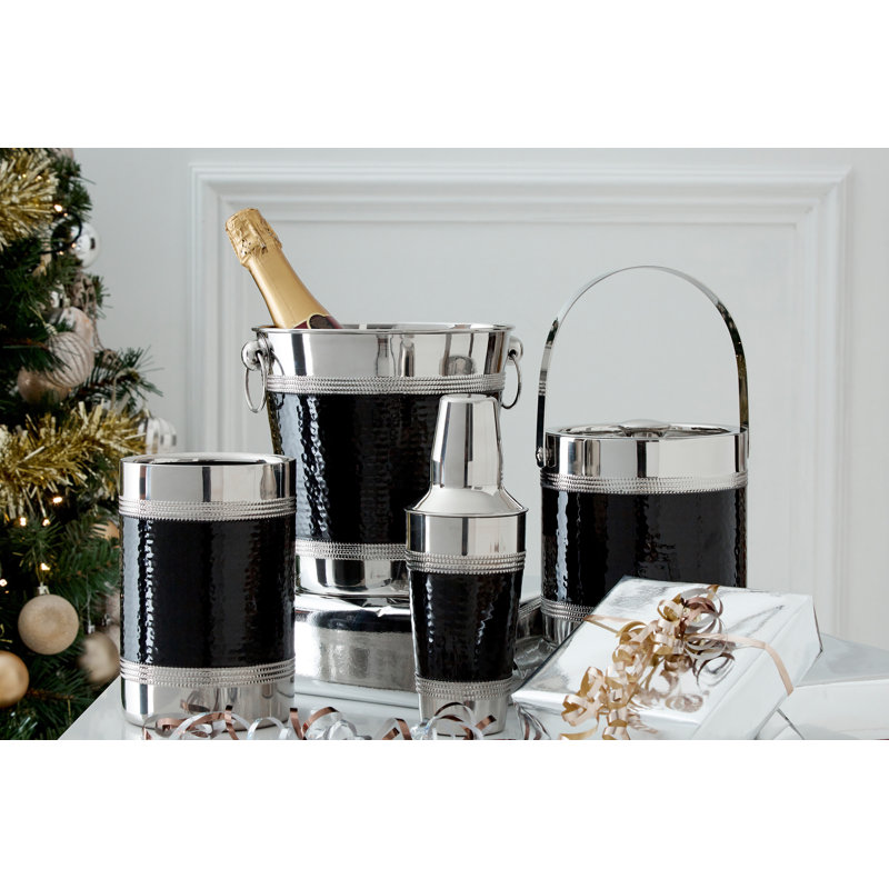 Janeen Wine Cooler, Black