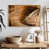 Floating Frame Natural Wood