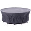 Housse imperméable pour terrasse d'extérieur, DIA 96 po x H 31 po, déchirure robuste, garantie de 3 ans